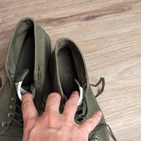 Green Nothing New High Tops - Picture 5 of 5